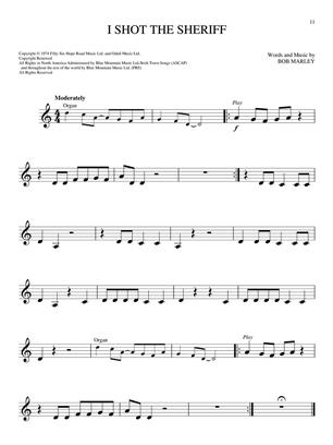 Noty pro klarinet - Easy Instrumental Play Along: Classic Rock