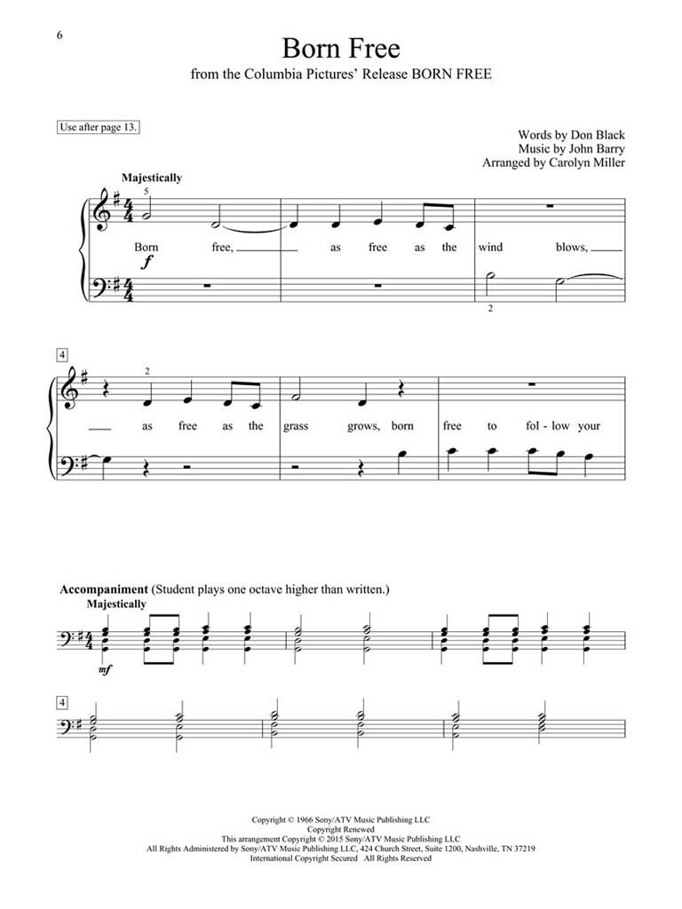 Popular Piano Solos: Adult Piano Course - Book 1 - Elementary Level - filmové melodie na klavír