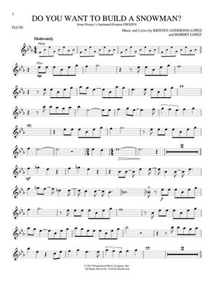 Songs From Frozen, Tangled & Enchanted - příčná flétna - Instrumental Play-Along