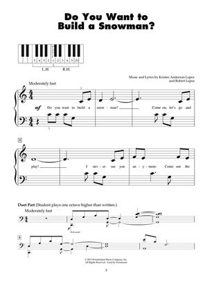 Frozen Ledové království: Music from the Motion Picture Soundtrack - Five-Finger Piano