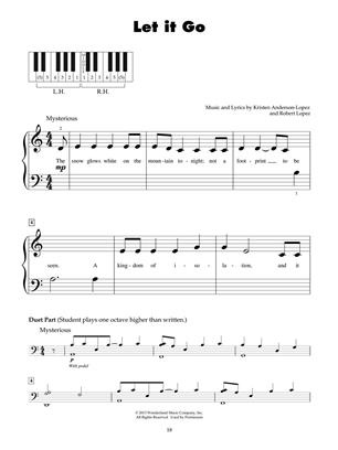 Frozen Ledové království: Music from the Motion Picture Soundtrack - Five-Finger Piano