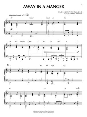 Sacred Christmas Carols - Jazz Piano Solos Series Volume 39