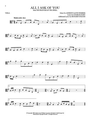 101 Broadway Songs for Viola