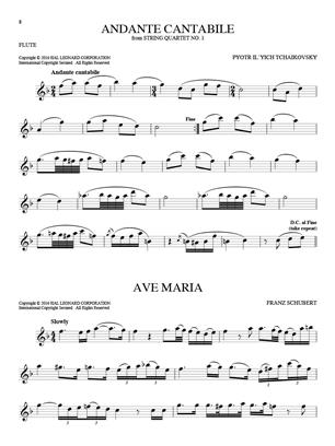 101 Classical Themes for příčnou flétnu