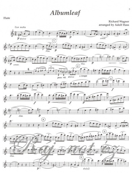 Rubank Book of Flute Solos - Intermediate Level - with Piano Accompaniment