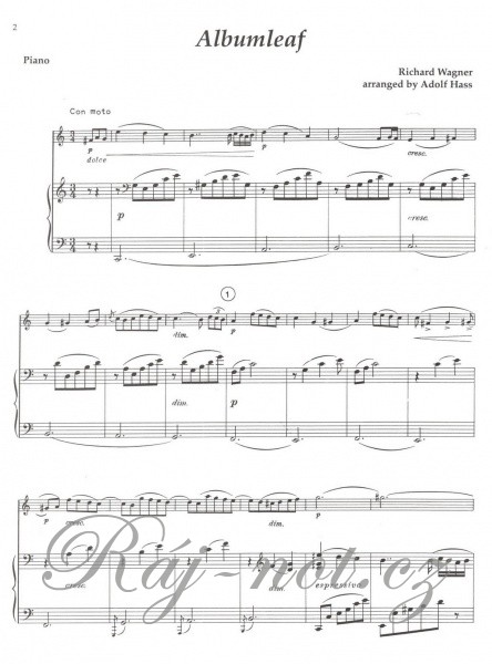 Rubank Book of Flute Solos - Intermediate Level - with Piano Accompaniment