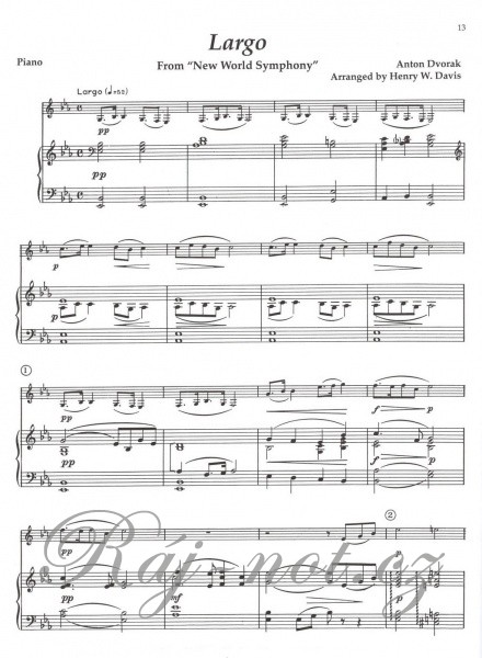 Rubank Book of Clarinet Solos - Easy Level - with Piano Accompaniment