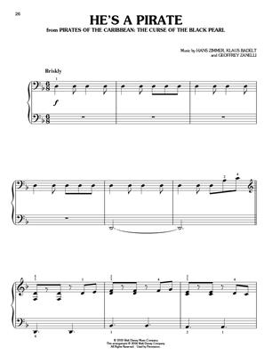 Pirates of the Caribbean - Easy Piano Solo Collection