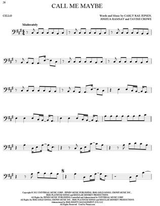101 Hit Songs pro violoncello