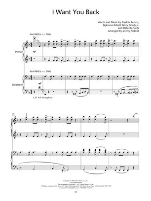 Pop Hits for Piano Duet - Popular Songs Series - 8 Arrangements for One Piano, Four Hands