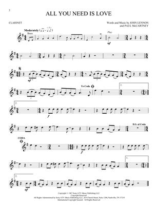 The Beatles - Instrumental Play-Along pro klarinet - Instrumental Play-Along
