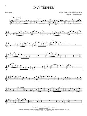 The Beatles - Instrumental Play-Along For Alto Sax - Instrumental Play-Along