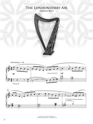 Irish Folk Songs Collection - 24 Traditional Folk Songs for Intermediate Level Piano Solo