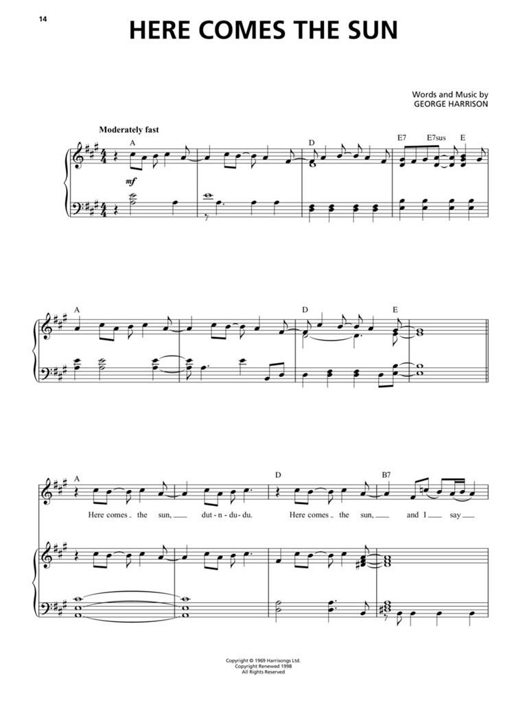 Sing 8 Fab Four Hits - with Demo and Backing Tracks Online - písně pro děti s doprovodem klavíru