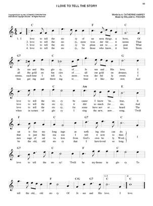 The Easy Hymn Fake Book - Over 15 Songs - C Instruments