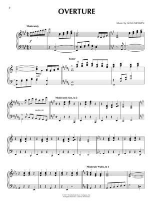 Beauty And The Beast - Music from the Disney pro sólo klavír