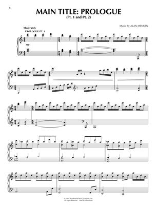 Beauty And The Beast - Music from the Disney pro sólo klavír