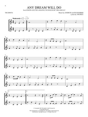 Broadway Songs for Two pro trubky - Easy Instrumental Duets