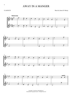 Christmas Carols for Two Clarinets - Easy Instrumental Duets