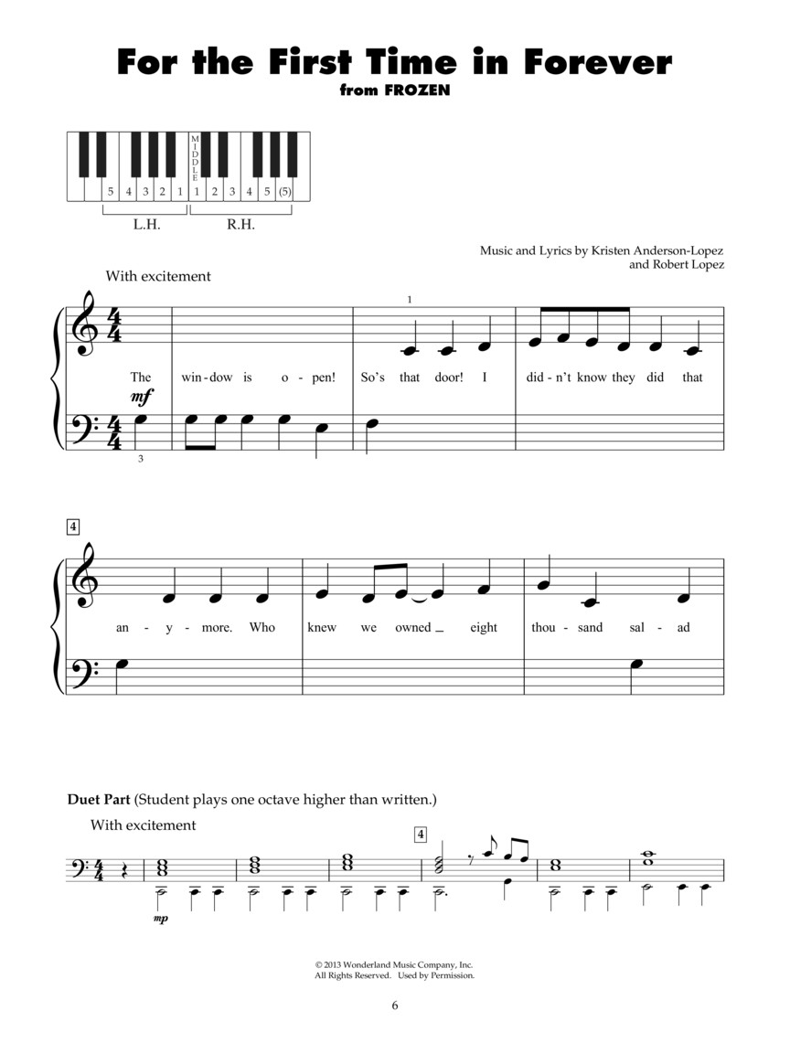 Disney Songs - 2nd Edition - Five-Finger Piano