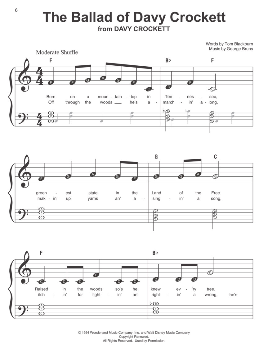 Disney Favorites - Instant Piano Songs  - jednoduché noty pro začátečníky hry na klavír