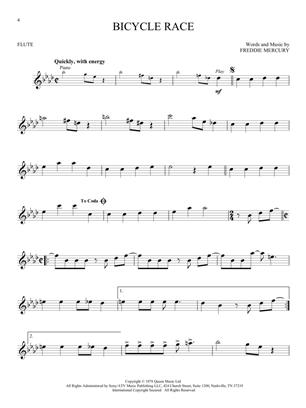 Queen - příčná flétna (Book/Audio) - Instrumental Play-Along