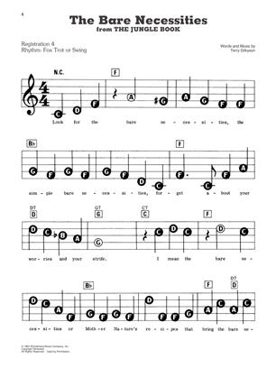 Disney Fun Songs - E-Z Play Today Volume 136