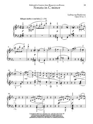 Six Selected Sonatas - Opus 10, Nos. 1 and 2, Opus 14, Nos. 1 and 2, Opus 78, Opus 79 noty pro klavír