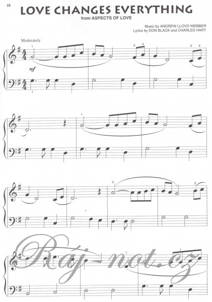 Andrew Lloyd Webber - Beginning Piano Solo Play-Along Volume 8