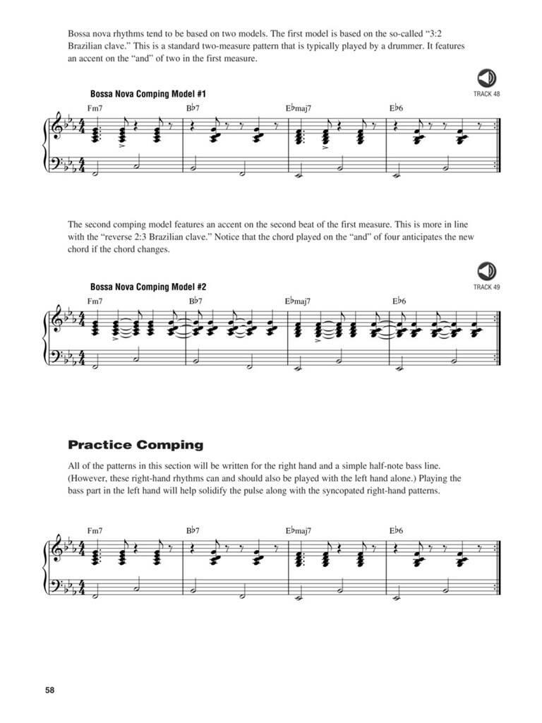 LATIN JAZZ PIANO (the complete guide) - tradiční hudba Kuby a Brazílie pro klavír