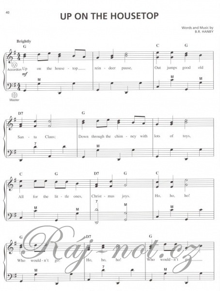 Christmas Carols for Accordion