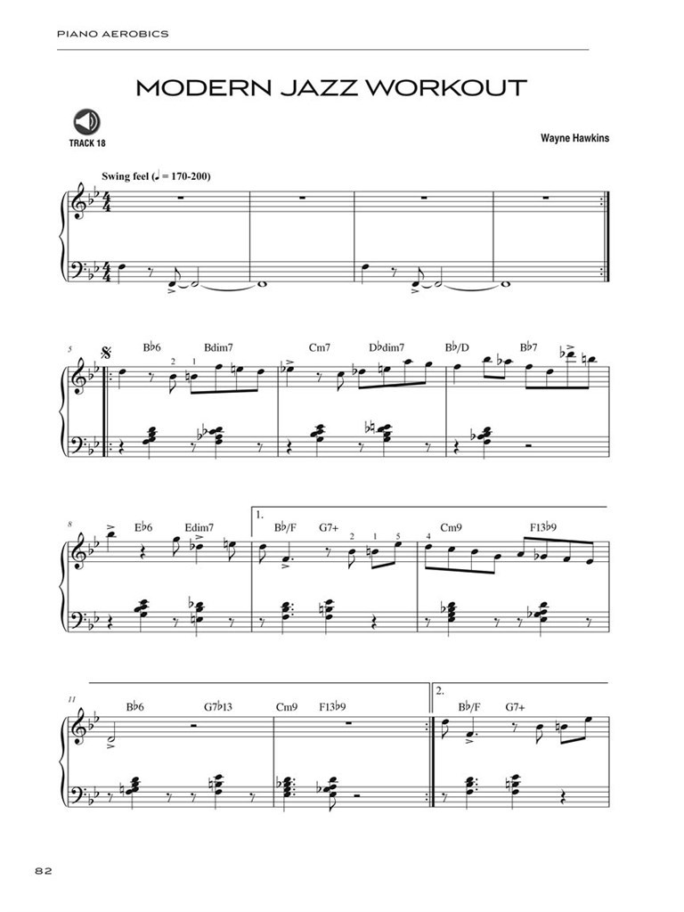 Piano Aerobics - 40týdenní tréninkový program pro budování techniky hry na klavír
