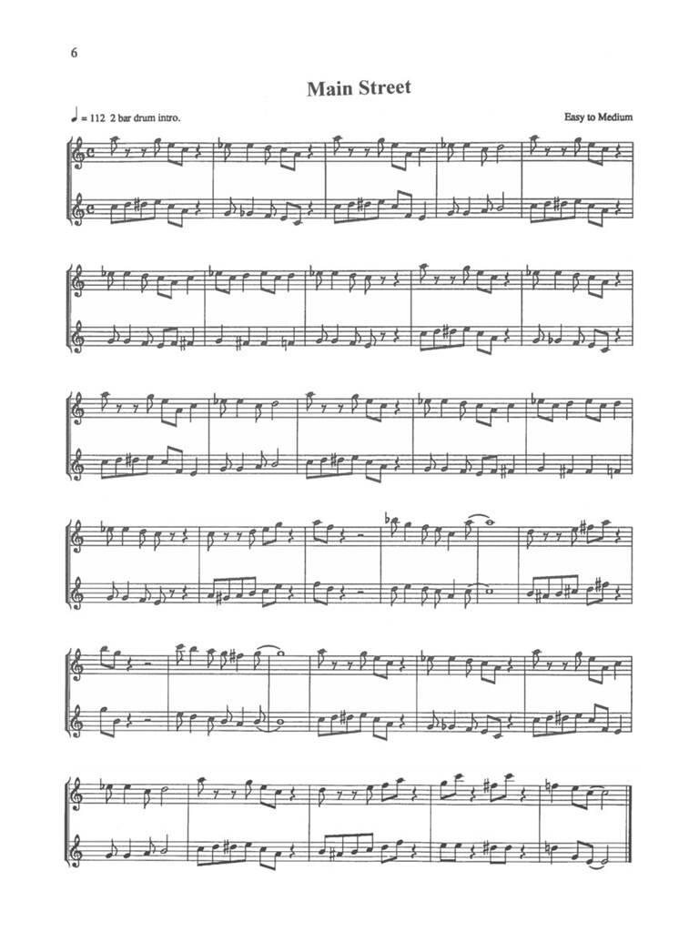 EASY JAZZ DUETS for 2 - jednoduché dueta pro altový saxofon