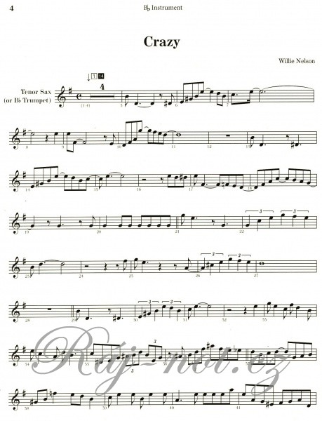 Nashville Classics - Music Minus One for Tenor Sax, Alto Sax or Trumpet