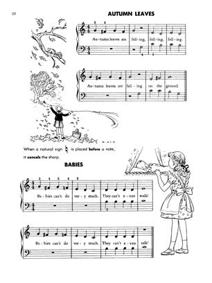 Jednoduché skladby pro začátečníky hry na klavír Step by Step Piano Course Book 2