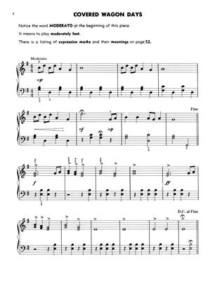 Jednoduché skladby pro začátečníky hry na klavír  Step by Step Piano Course Book 4