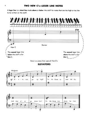 Jednoduché skladby pro začátečníky hry na klavír  Step by Step Piano Course Book 4