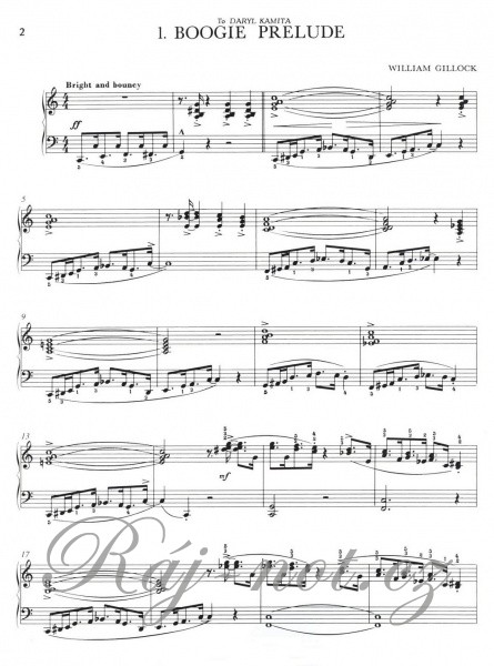 Three Jazz Preludes pro klavír