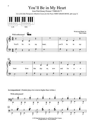 First Grade - Pop Hits, Broadway, Movies And More! - Popular Piano Solos