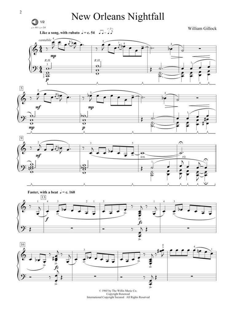 New Orleans Jazz Styles - Complete - All 15 Original Piano Solos Included - známé skladby na klavír