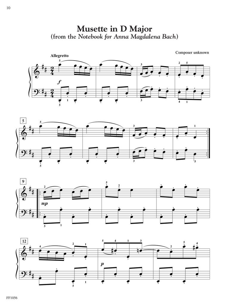 Piano Literature - Book 3 - klasické skladby pro klavír