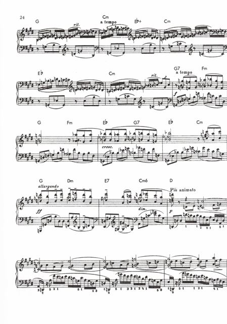 Rachmaninoff - Second Piano Concerto Opus 18 - Piano Solo Arrangement - sólo klavír