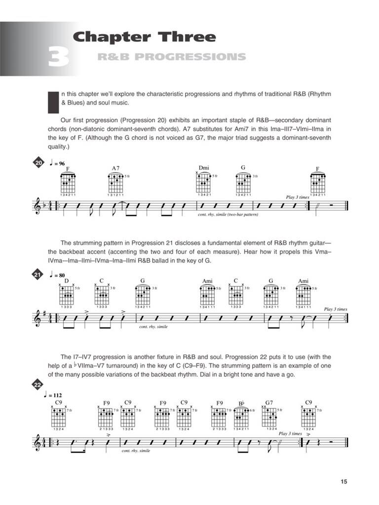 Chord Progressions For Guitar - profesionální akordy pro kytaru