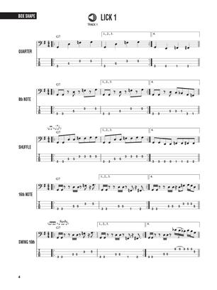 Hal Leonard Bass Method - Bass Licks