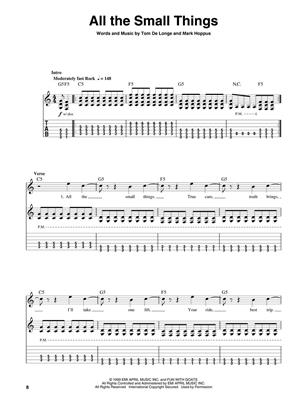 Blink-182  - Guitar Play-Along Volume 58