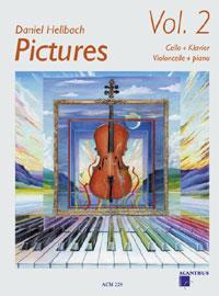 Pictures 2 + CD violoncello a klavír od Daniel Hellbach