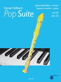 Pop Suite + CD pro sopránová zobcová flétna a klavír od