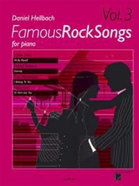 Famous Rock Songs 3 skladby pro klavír