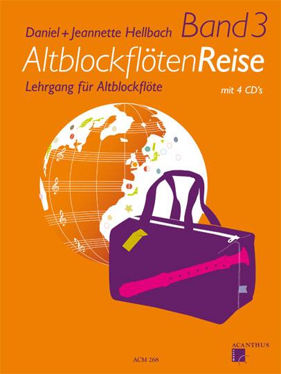 Altblockfloeten Reise 3 + 4 CD - Hellbach Daniel + Hellbach Jeannette
