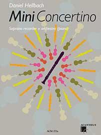 Mini Concertino pro zobcovou flétnu a klavír + CD